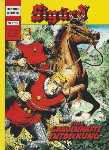 Sigurd 15 - Eine grauenhafte Entdeckung - Hethke Großband - Wäscher