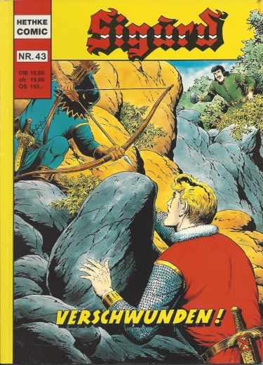 Sigurd 43 - Verschwunden - Hethke Großband - Wäscher